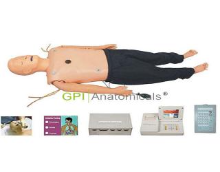 GPI/ALS800A高級多功能急救訓練模擬人（心肺復蘇CPR、氣管插管、除顫起搏四合一功能、嵌入式系統)