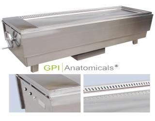 GPI/KDF-CRK75豪華多功能不銹鋼抽風浸泡解剖臺 （手搖升降）
