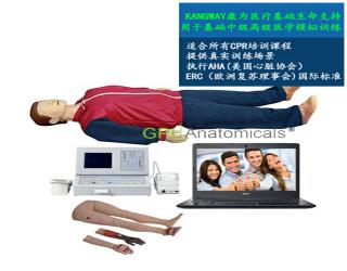 GPI/CPR500S-C高級大屏幕全自動電腦心肺復蘇模擬人（IC卡管理軟件）